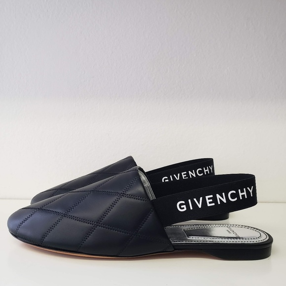 givenchy rivington leather slippers